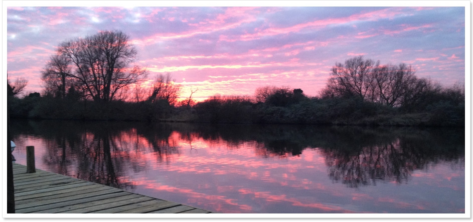 Waterside Accomodation at Herne Lodge
