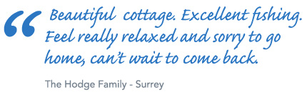 Riverview Cottage testimonail